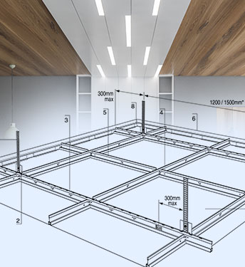 Ceiling and Floor Panel Design