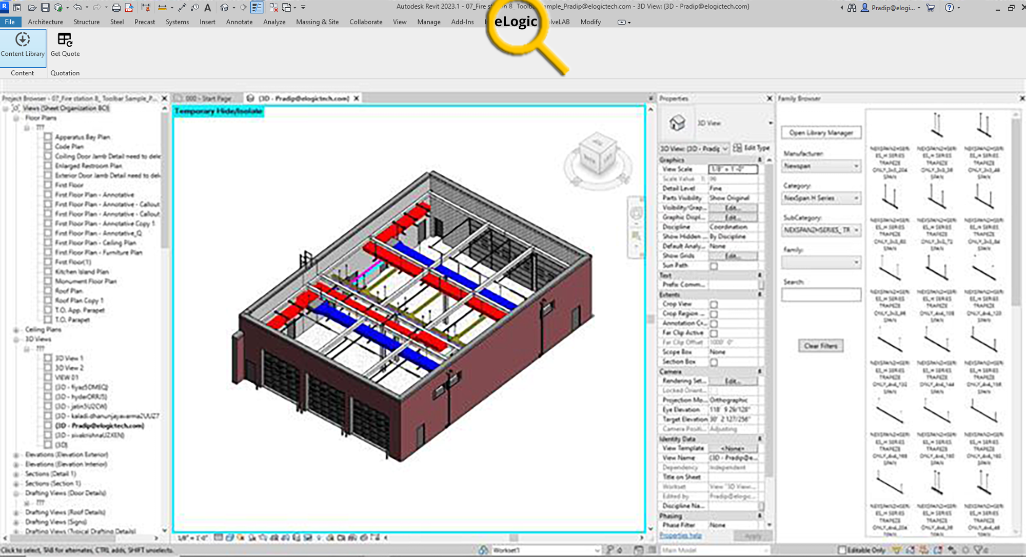 Revit Toolbar